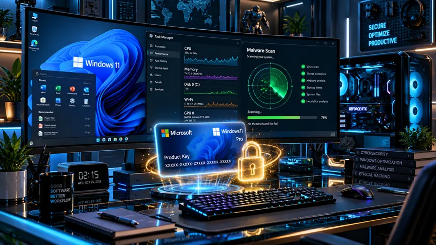 Windows 11 Crack কি নিরাপদ? ম্যালওয়্যার ও আসল লাইসেন্স গাইড