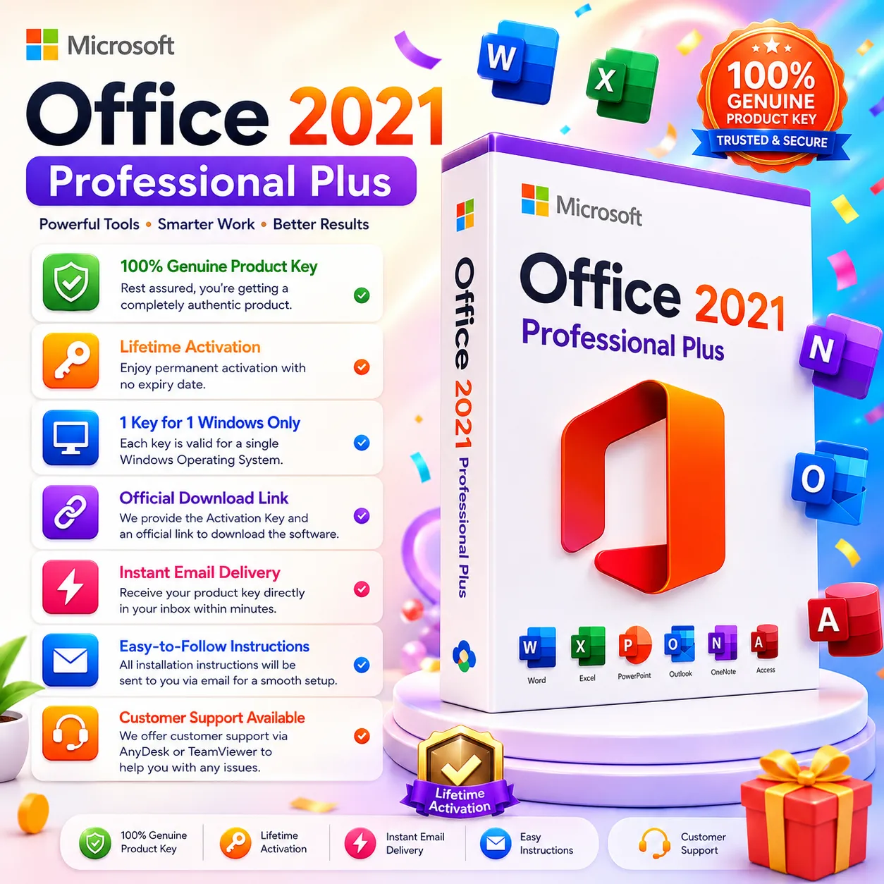 Office 2021 Pro Plus - Retail Activation