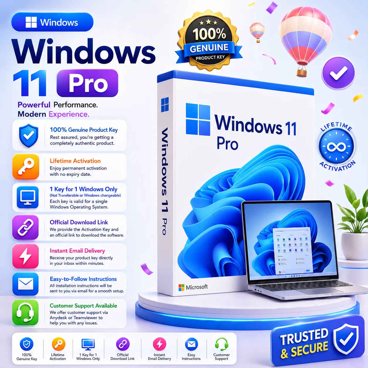 Windows 11 Pro - Retail Activation
