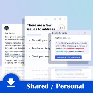 Grammarly Premium - 6 Months (Shared Account)