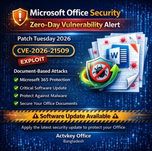 Microsoft 365 Security Update: ডেঞ্জারাস Zero-day Attack থেকে বাঁচুন!